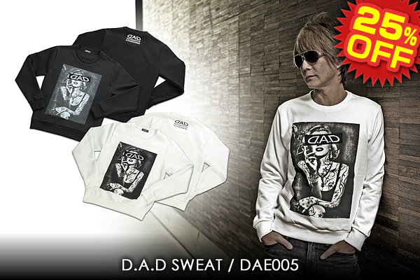 【EXプライス】D.A.D スウェット / DAE005